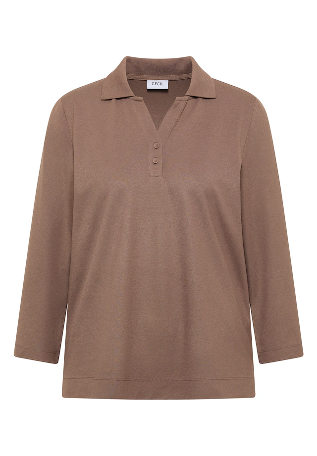 Cecil Poloshirt mit 3/4 Ärmeln