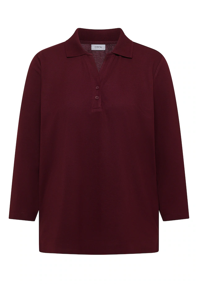 Cecil Poloshirt mit 3/4 Ärmeln