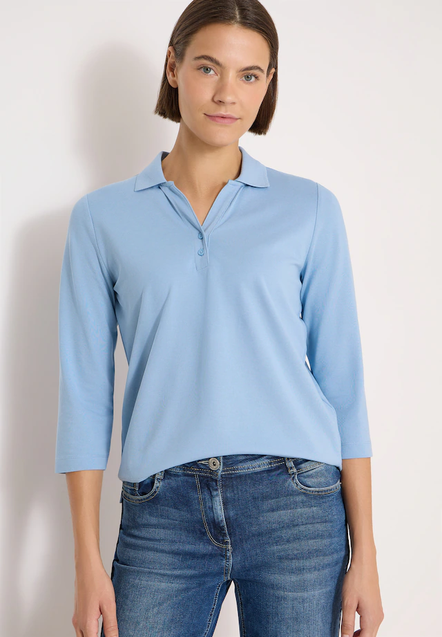 Cecil Poloshirt mit 3/4 Ärmeln