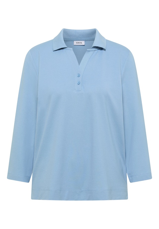 Cecil Poloshirt mit 3/4 Ärmeln