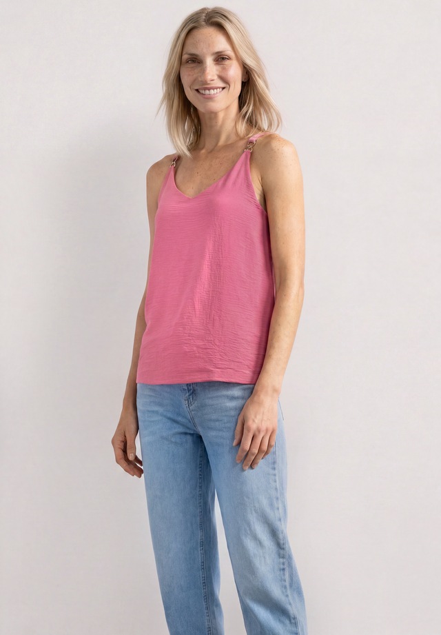 STREET ONE Tanktop mit V-Ausschnitt