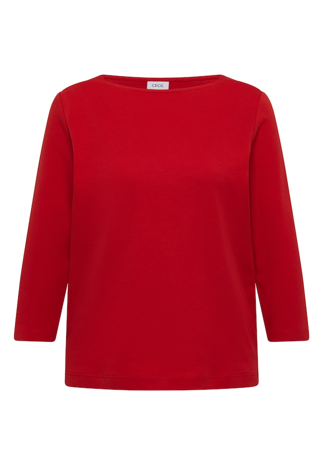 Cecil 3/4-Arm-Shirt aus reiner Baumwolle