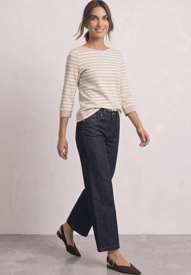STREET ONE 3/4-Arm-Shirt mit 3/4 Ärmeln