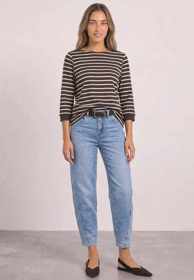 STREET ONE 3/4-Arm-Shirt mit 3/4 Ärmeln