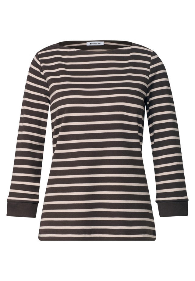 STREET ONE 3/4-Arm-Shirt mit 3/4 Ärmeln