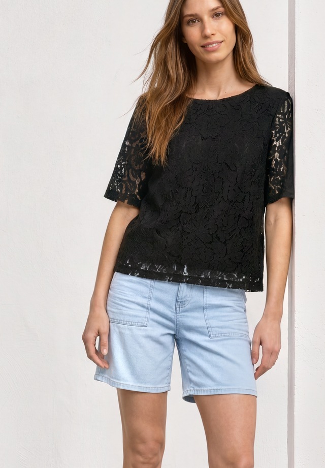 STREET ONE 2-in-1-Shirt mit Spitze