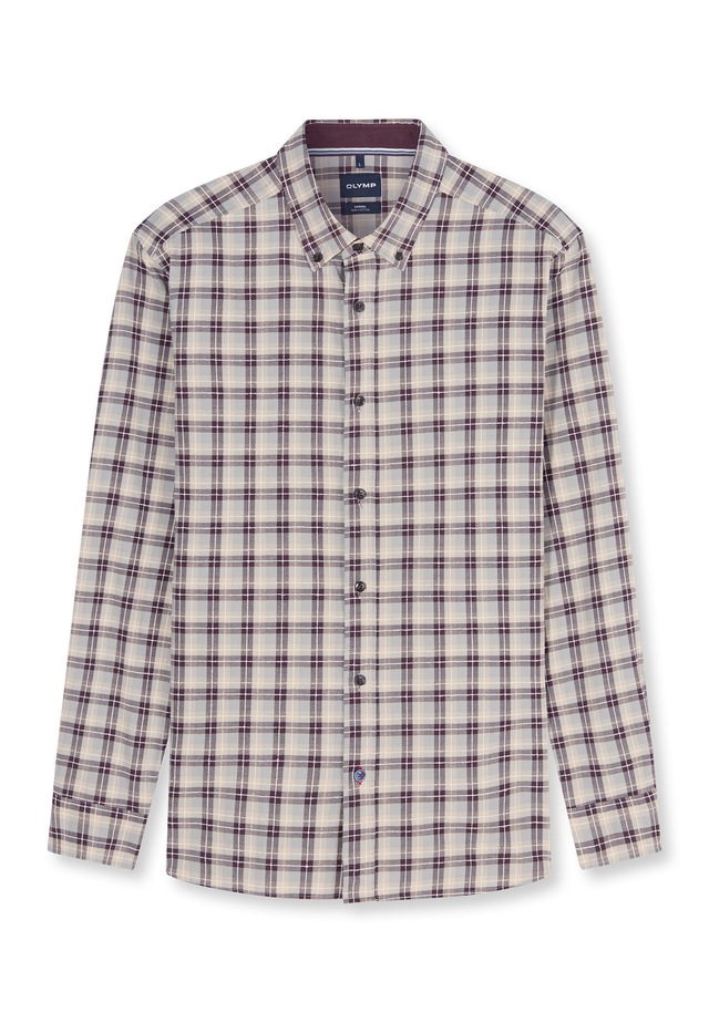 OLYMP Langarmhemd »OLYMP Casual, Regular Fit, Button-down«