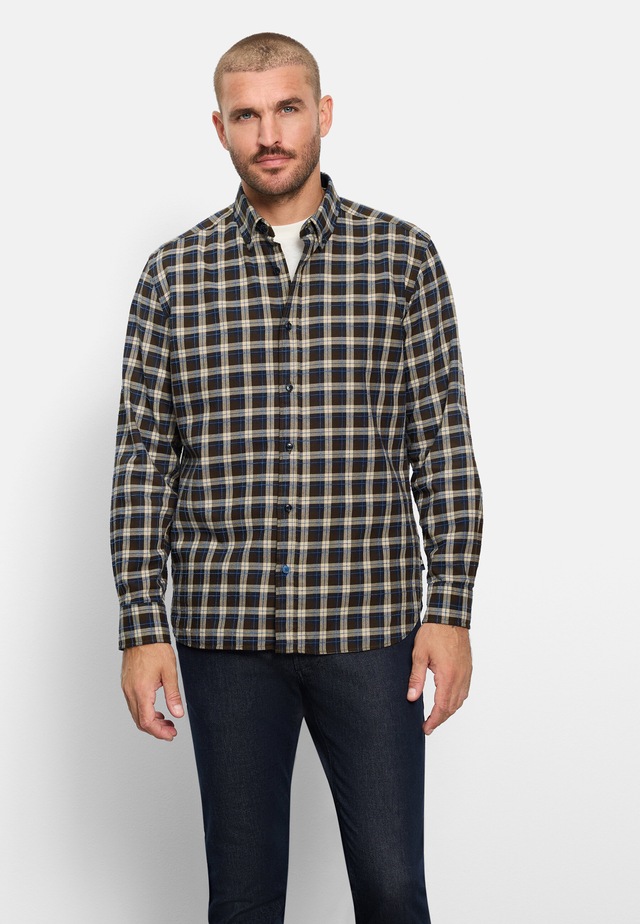 OLYMP Langarmhemd »OLYMP Casual, Regular Fit, Button-down«