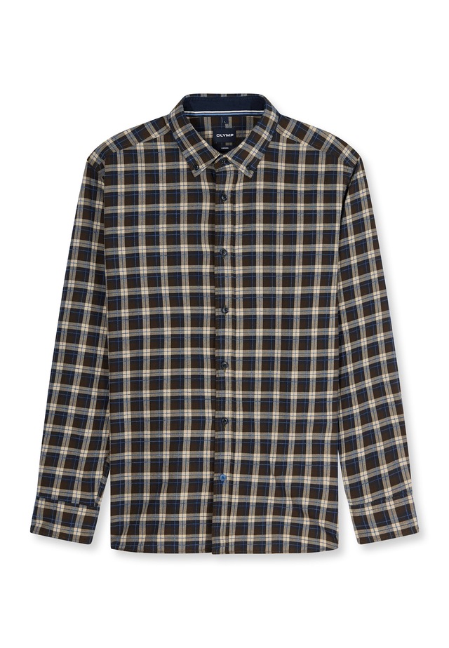 OLYMP Langarmhemd »OLYMP Casual, Regular Fit, Button-down«