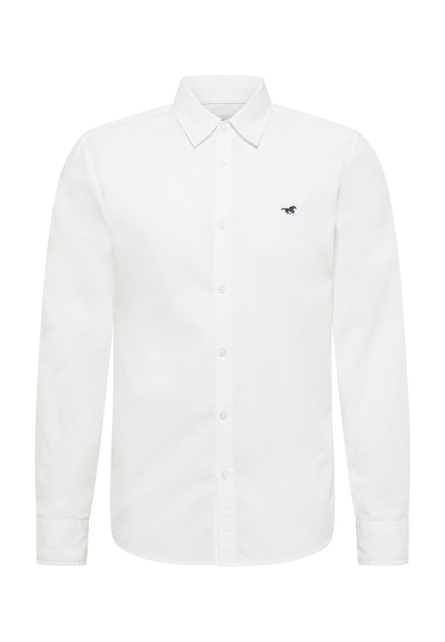 MUSTANG Langarmhemd »Herren Style Canton«