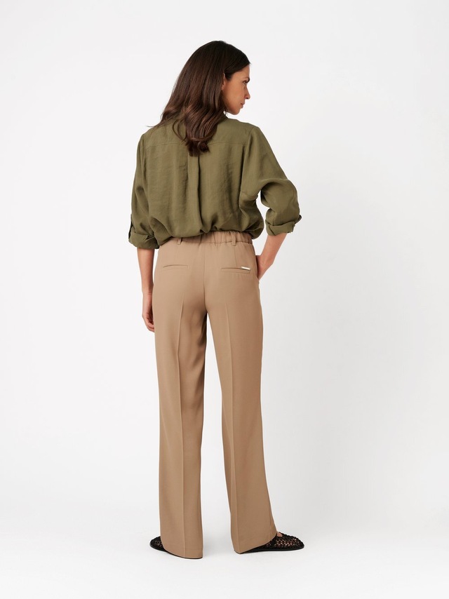 TONI Palazzohose »Luisa Wide« aus luftigem Twill