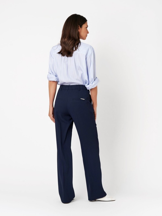 TONI Palazzohose »Luisa Wide« aus luftigem Twill