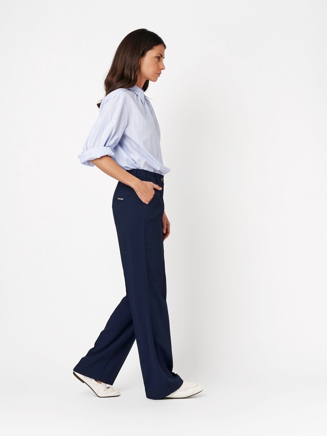 TONI Palazzohose »Luisa Wide« aus luftigem Twill