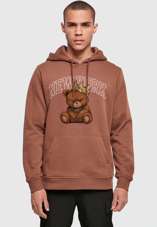 MisterTee Kapuzenpullover »MisterTee NY Crowned Bear Hoody« 1
