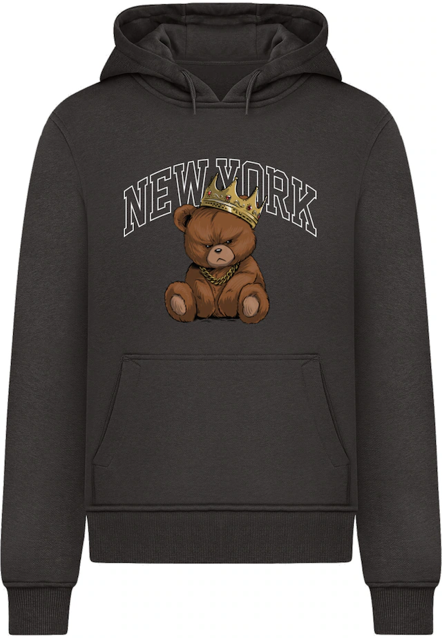 MisterTee Kapuzenpullover »MisterTee NY Crowned Bear Hoody« 1