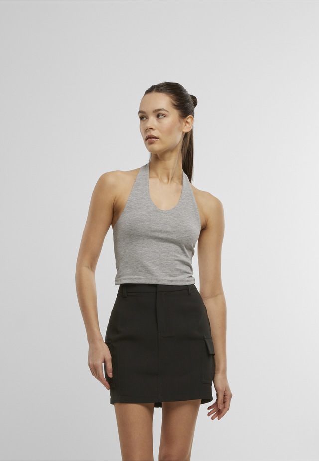 URBAN CLASSICS Muskelshirt »Urban Classics Ladies Basic Neckholder Jersey Top« 1