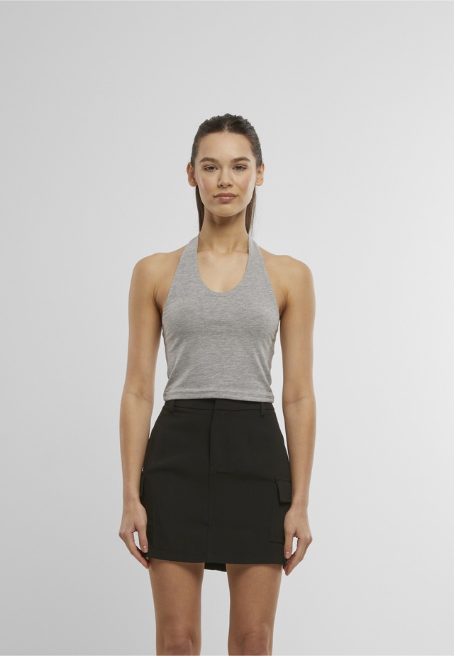 URBAN CLASSICS Muskelshirt »Urban Classics Ladies Basic Neckholder Jersey Top« 1