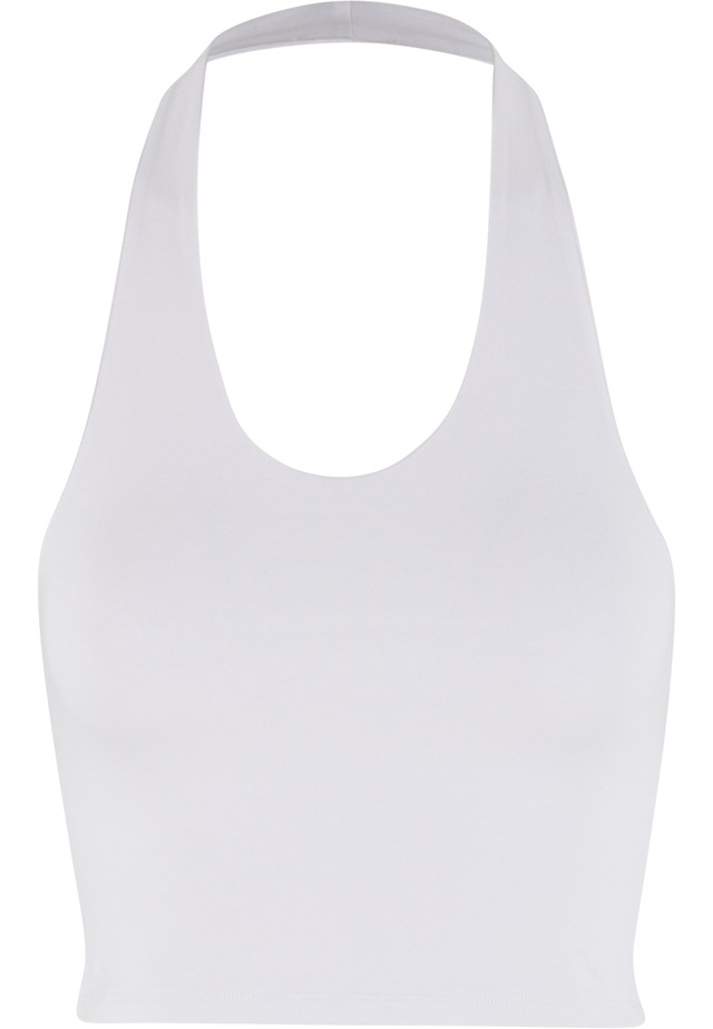 URBAN CLASSICS Muskelshirt »Urban Classics Ladies Basic Neckholder Jersey Top« 1