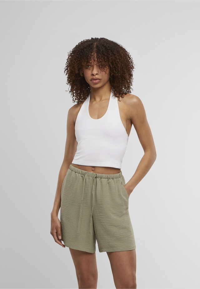 URBAN CLASSICS Muskelshirt »Urban Classics Ladies Basic Neckholder Jersey Top« 1