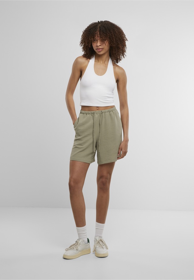 URBAN CLASSICS Muskelshirt »Urban Classics Ladies Basic Neckholder Jersey Top« 1