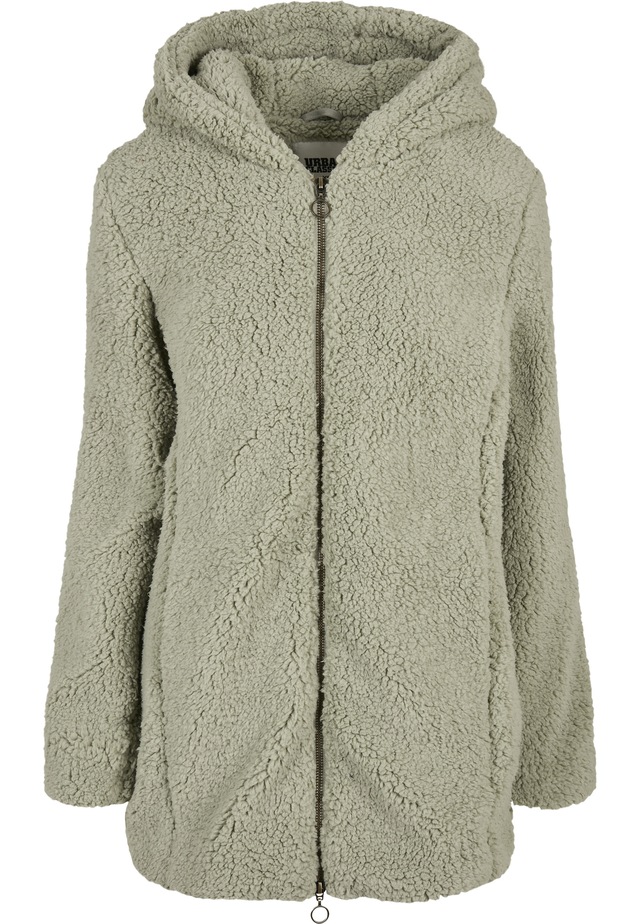 URBAN CLASSICS Langmantel »Urban Classics Ladies Sherpa Jacket«