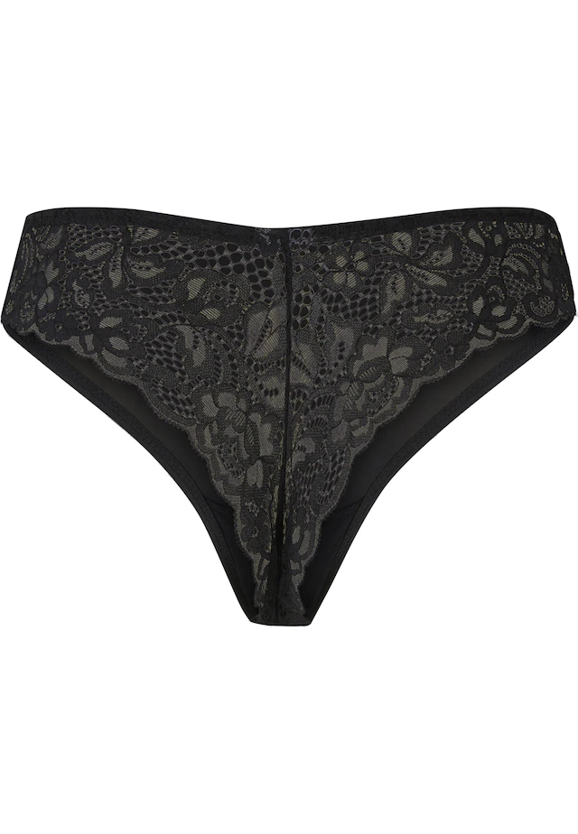 URBAN CLASSICS Panty »Urban Classics Ladies Lace Brazilian 3-Pack«