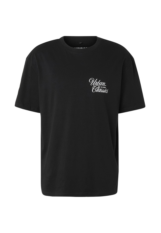 URBAN CLASSICS T-Shirt »Urban Classics Urban Classics Flow Script Logo Loose Tee« 1