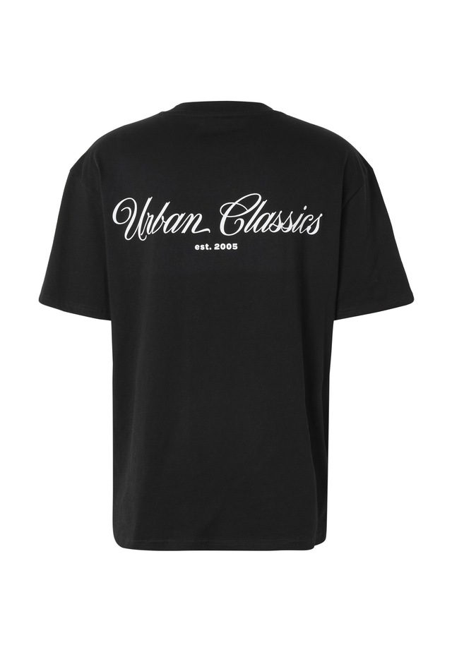 URBAN CLASSICS T-Shirt »Urban Classics Urban Classics Flow Script Logo Loose Tee« 1