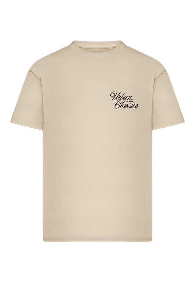 URBAN CLASSICS T-Shirt »Urban Classics Urban Classics Flow Script Logo Loose Tee« 1