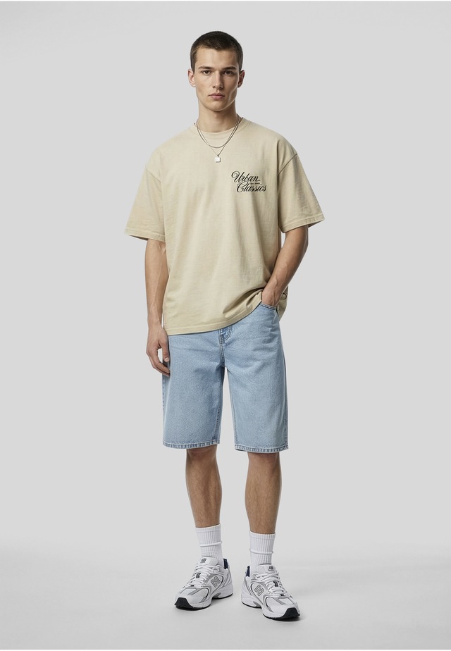 URBAN CLASSICS T-Shirt »Urban Classics Urban Classics Flow Script Logo Loose Tee« 1