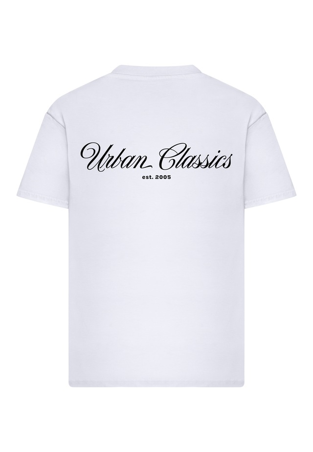 URBAN CLASSICS T-Shirt »Urban Classics Urban Classics Flow Script Logo Loose Tee« 1
