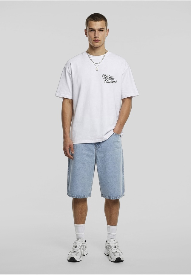 URBAN CLASSICS T-Shirt »Urban Classics Urban Classics Flow Script Logo Loose Tee« 1