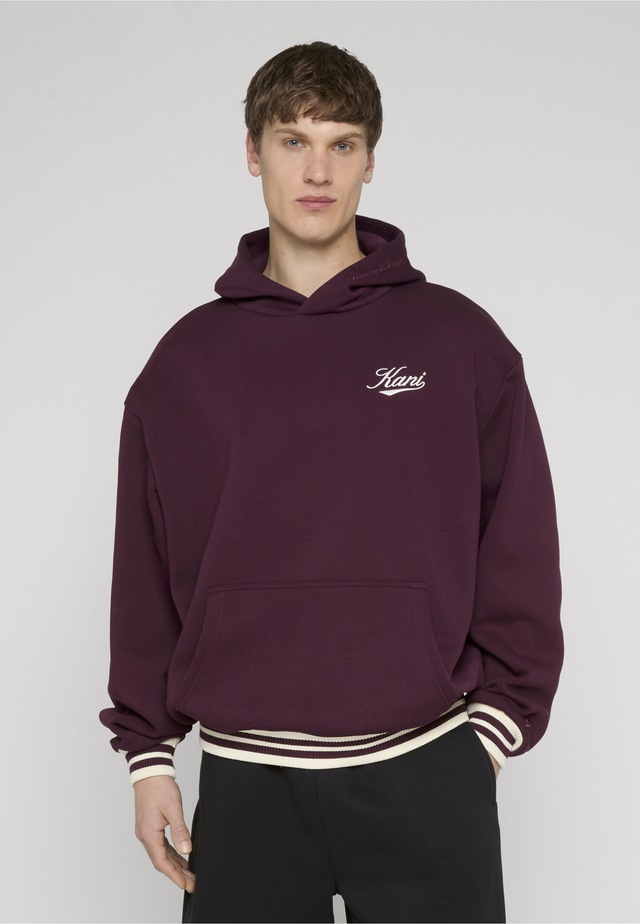 Karl Kani Rundhalspullover »Karl Kani Cursive Varsity Oversized Hoodie« 1