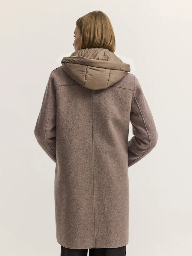 bugatti Kurzmantel »Regular Fit« Regular Fit Schurwolle Westeneinsatz