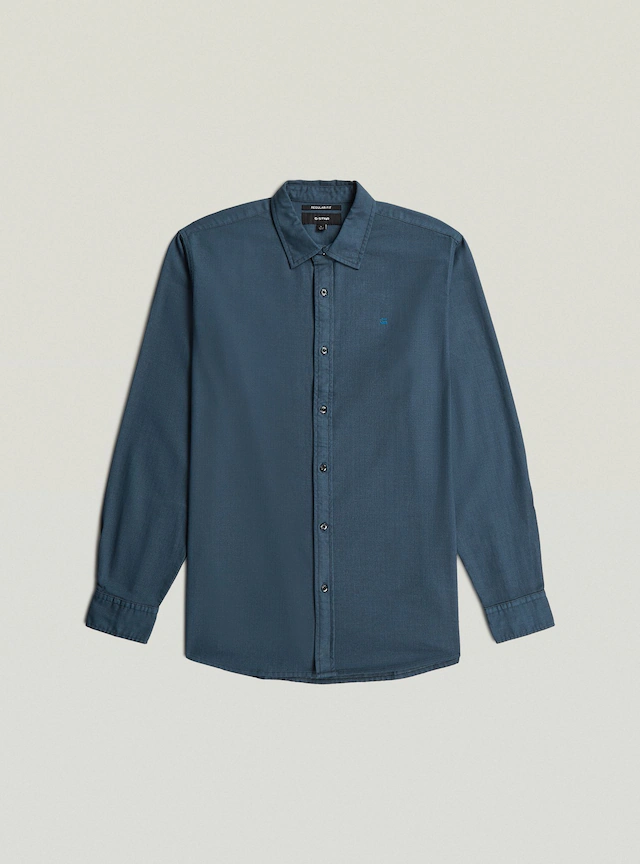 G-STAR Langarmshirt »Clean Regular Hemd«