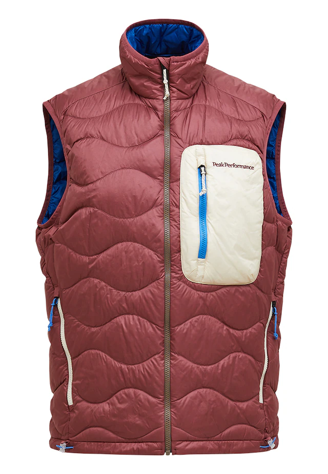 Peak Performance Daunenweste »M Helium Utility Down Vest« mit dezenten Farbdetails