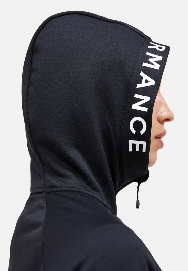 Peak Performance Fleecejacke »W Rider Zip Hood« mit Label-Applikationen