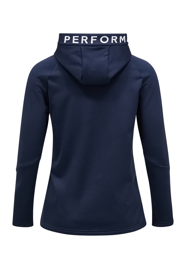 Peak Performance Fleecejacke »W Rider Zip Hood« mit Label-Applikationen