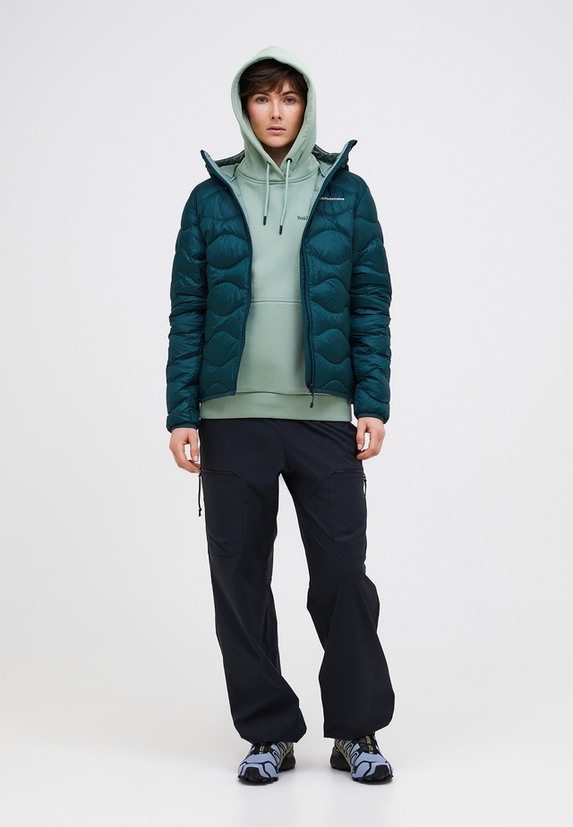 Peak Performance Steppjacke »W Helium Down Hood Jacket« mit sportivem Design