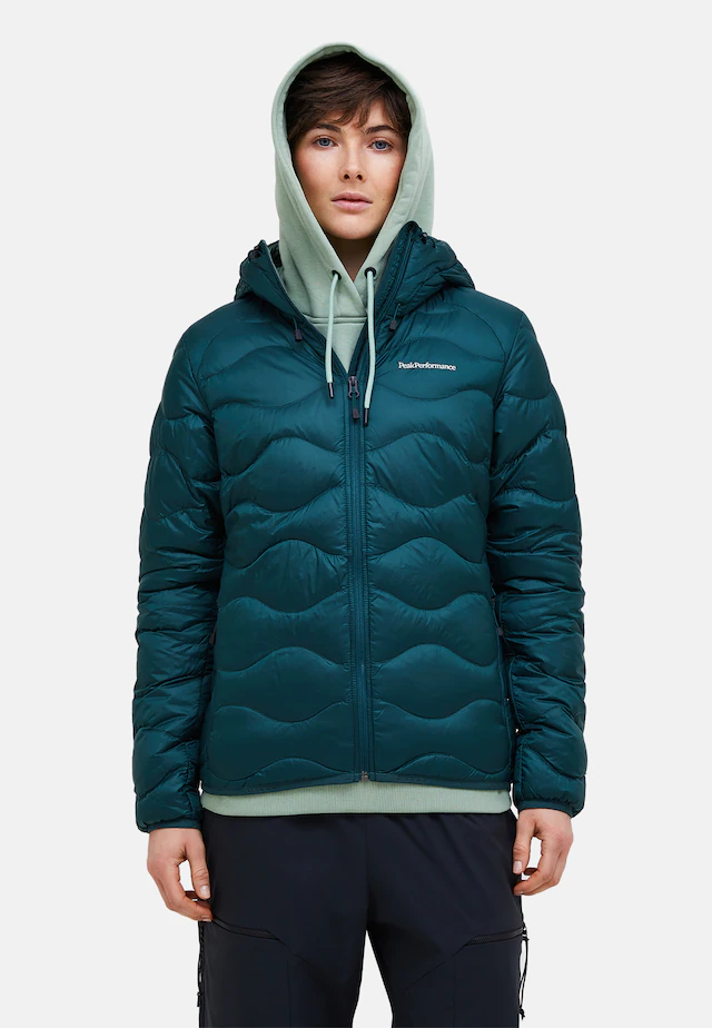 Peak Performance Steppjacke »W Helium Down Hood Jacket« mit sportivem Design