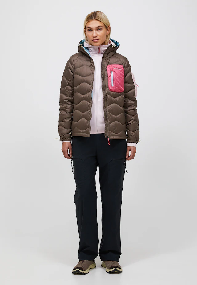 Peak Performance Daunenjacke »W Helium Utility Down Hood Jacket« wasserabweisend