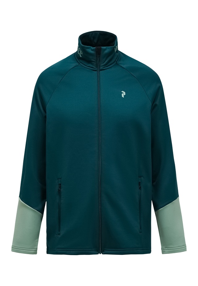 Peak Performance Fleecejacke »M Rider Essentials Midlayer Zip Jacket« mit sportivem Design