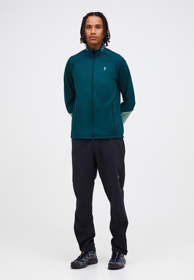Peak Performance Fleecejacke »M Rider Essentials Midlayer Zip Jacket« mit sportivem Design