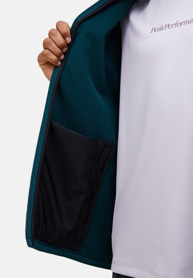 Peak Performance Fleecejacke »M Rider Essentials Midlayer Zip Jacket« mit sportivem Design