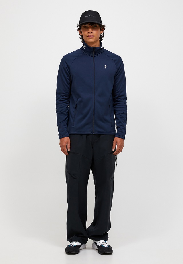 Peak Performance Fleecejacke »M Rider Essentials Midlayer Zip Jacket« mit sportivem Design