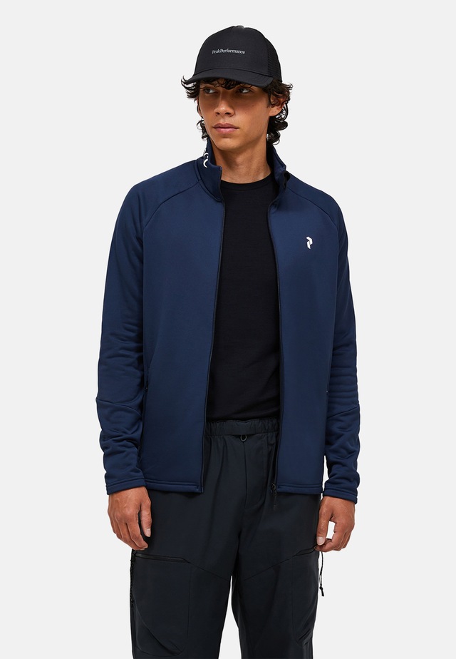 Peak Performance Fleecejacke »M Rider Essentials Midlayer Zip Jacket« mit sportivem Design