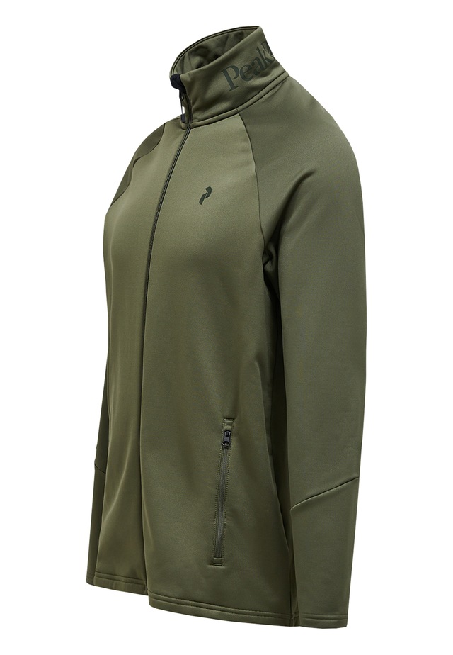 Peak Performance Fleecejacke »M Rider Essentials Midlayer Zip Jacket« mit sportivem Design