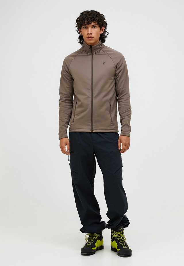 Peak Performance Fleecejacke »M Rider Essentials Midlayer Zip Jacket« mit sportivem Design