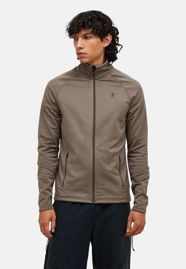 Peak Performance Fleecejacke »M Rider Essentials Midlayer Zip Jacket« mit sportivem Design