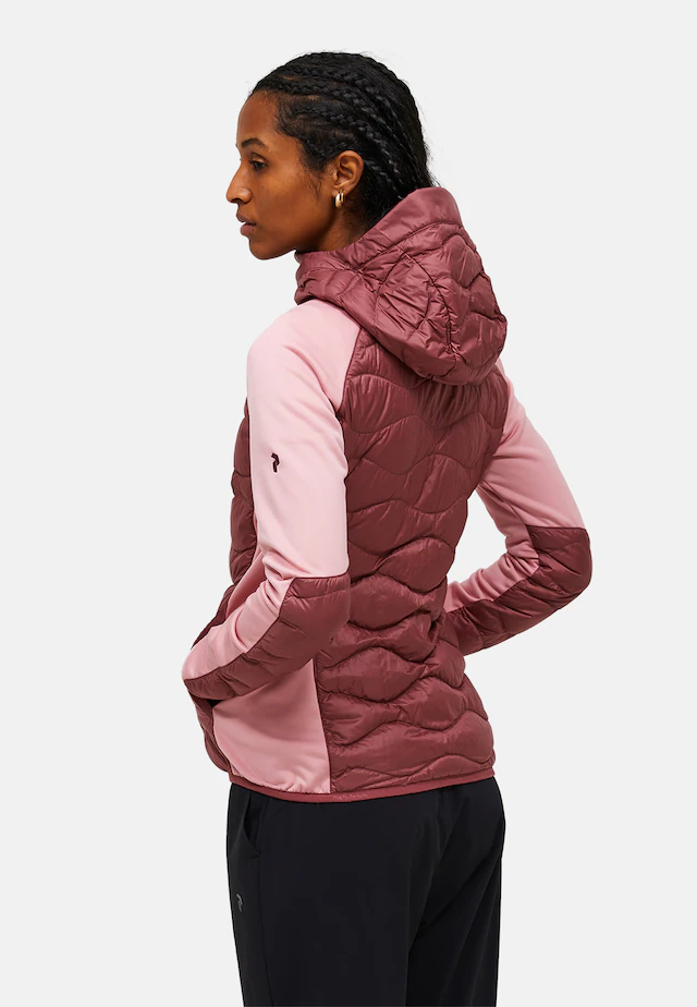 Peak Performance Funktionsjacke »W Helium Hybrid Down Hood Jacket« mit sportivem Design